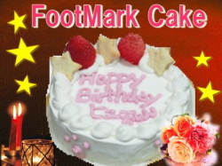 FOOT MARK Cake